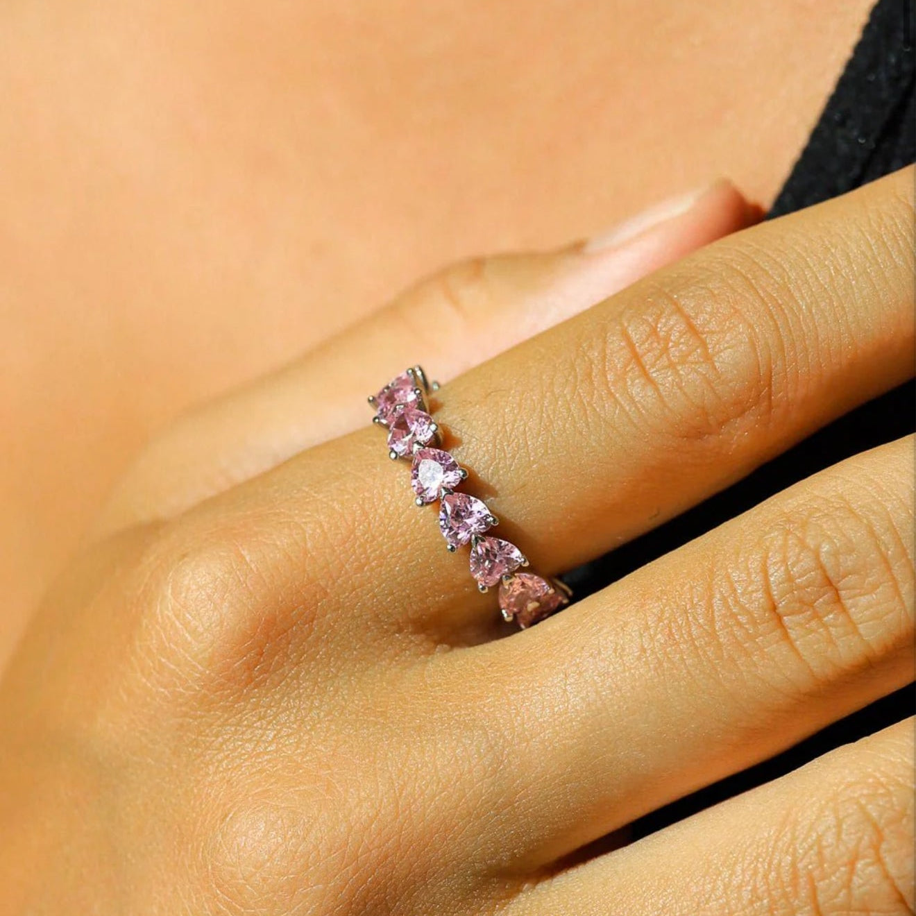 Icy Love Ring