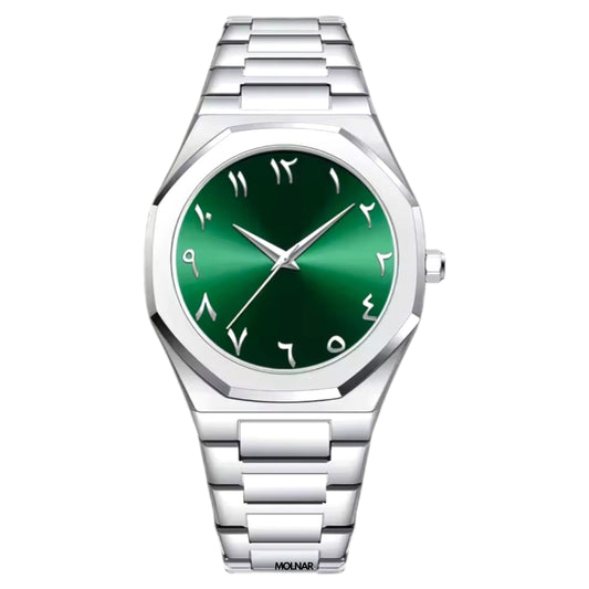 Silver Arabic Green